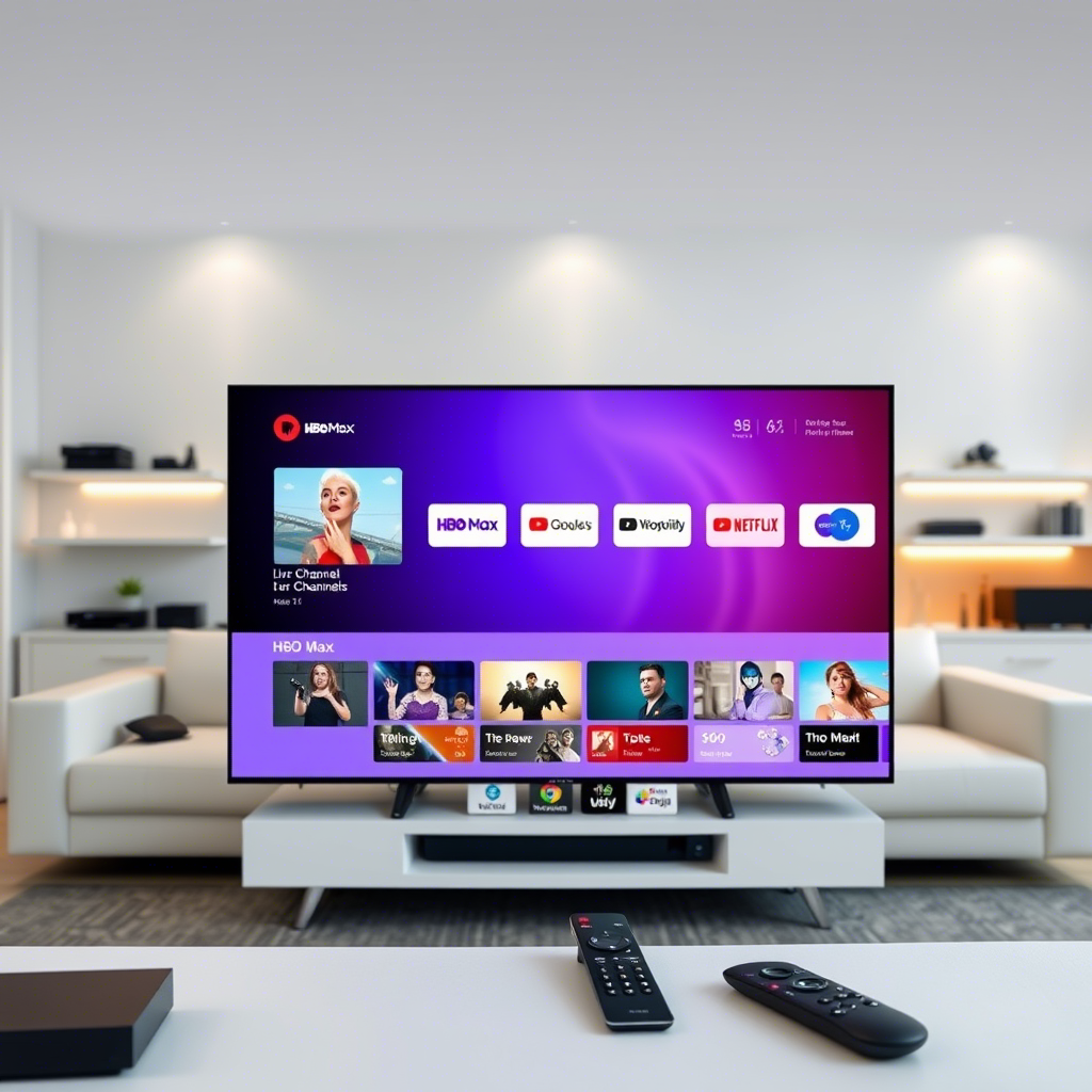 configuración de aplicaciones en tv 
instalar