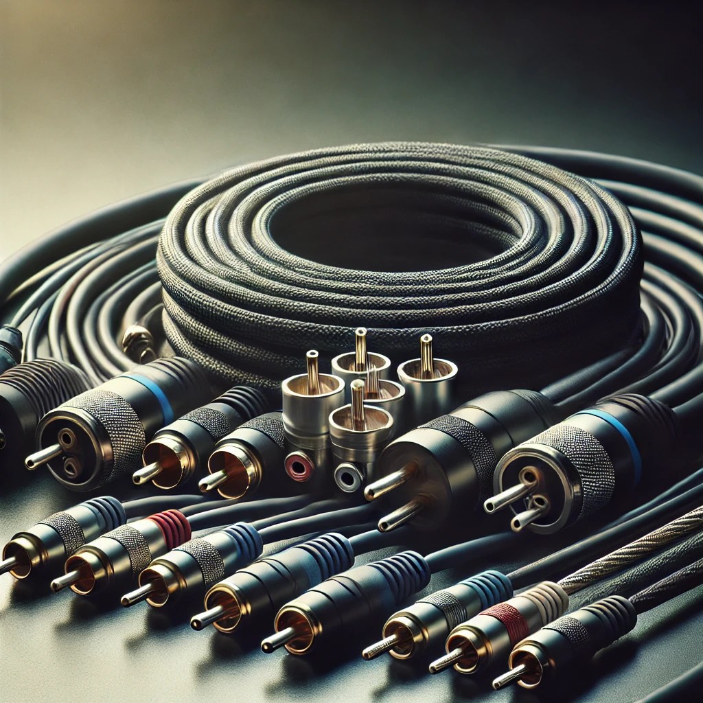 cables altavoz sanamiento cables de sonido
fibra optica
instalacion equipo